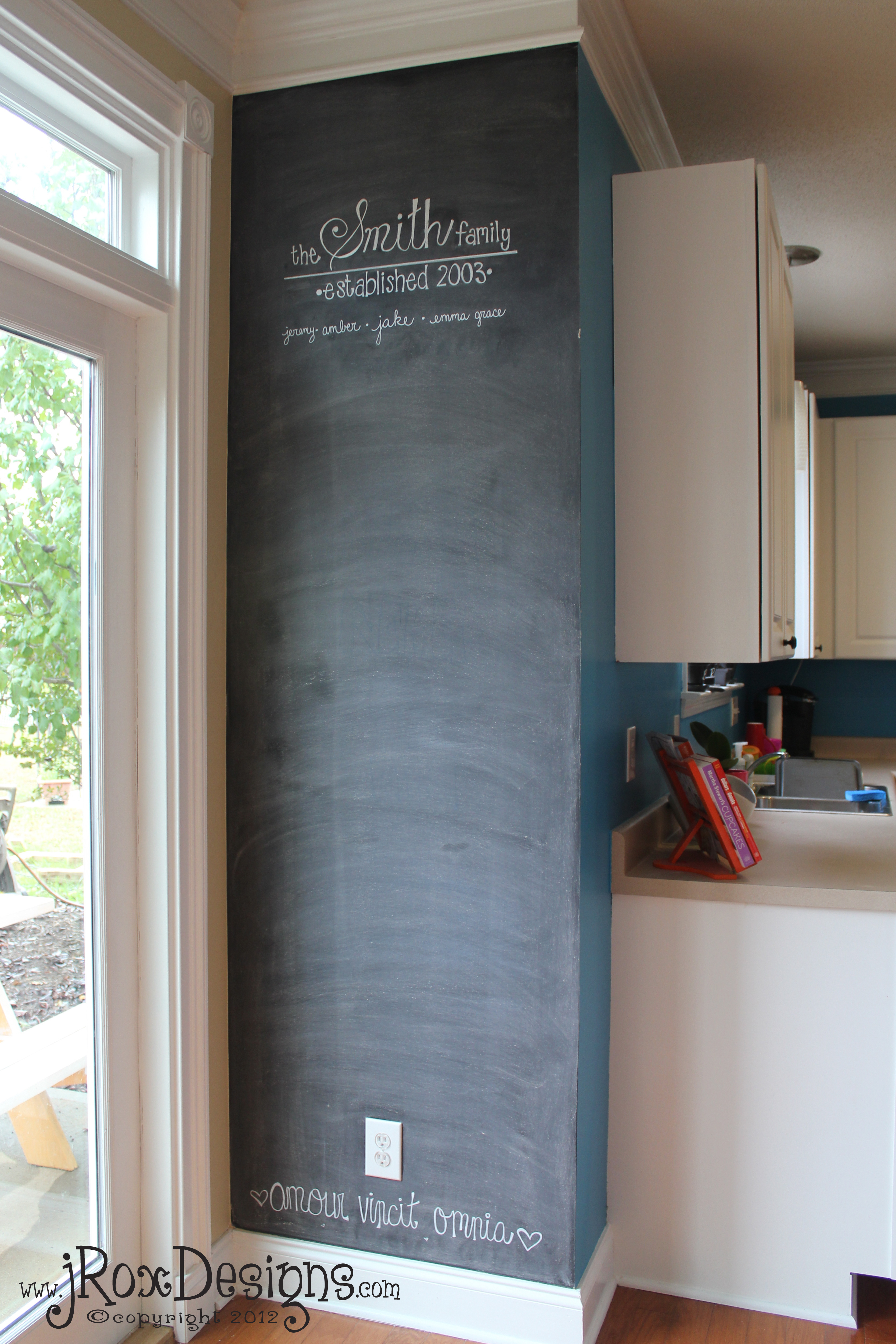 accent chalkboard wall by jroxdesigns copy