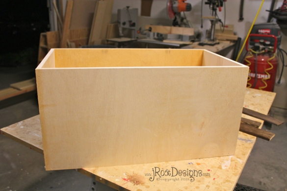 easy wooden toy box plans